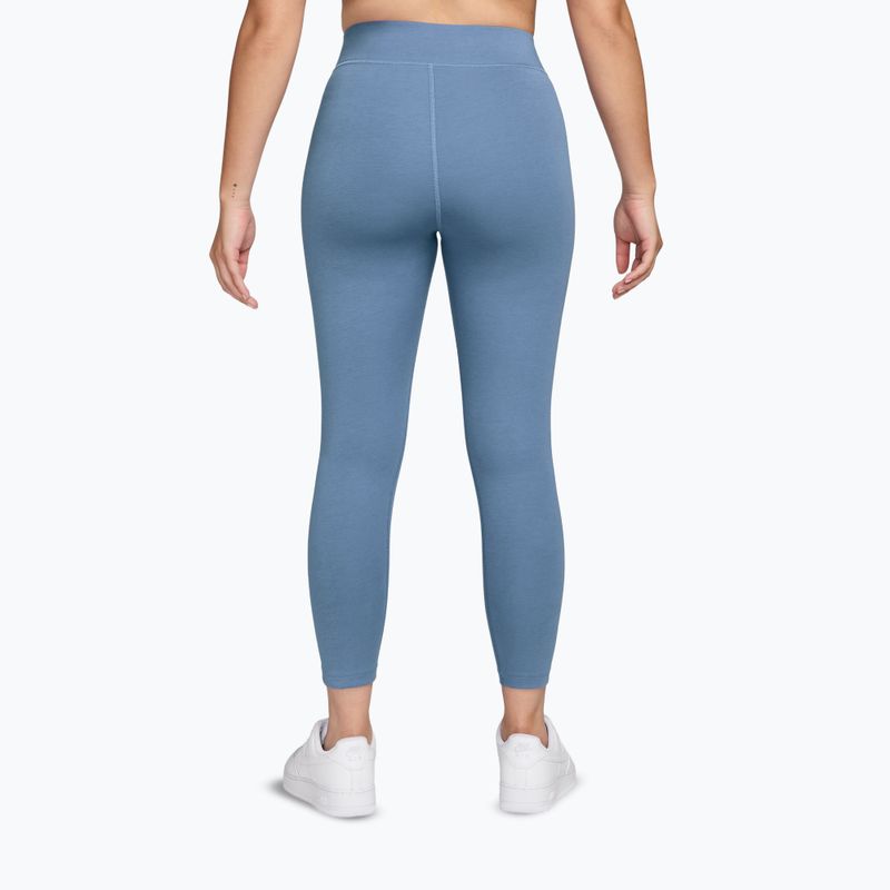 Damenleggings Nike Sportswear Classic work blue/white 2