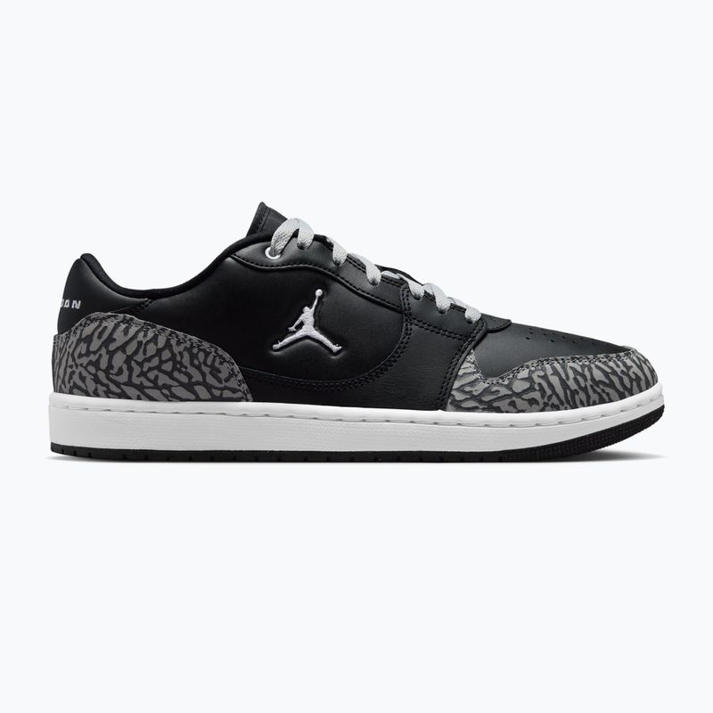 Herren Schuhe Jordan Court Connect Low SE black/light smoke grey/dark grey/white 2