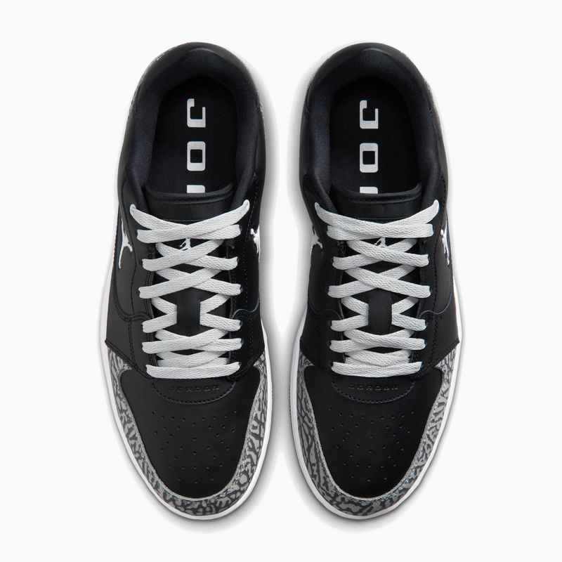 Herren Schuhe Jordan Court Connect Low SE black/light smoke grey/dark grey/white 3