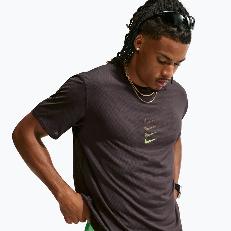 Herren-Laufshirt Nike Dri-Fit Running Top tar 4