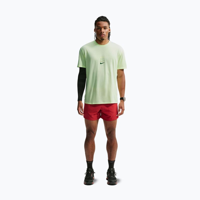 Herren-Laufshirt Nike Dri-Fit Running Top barely volt 2