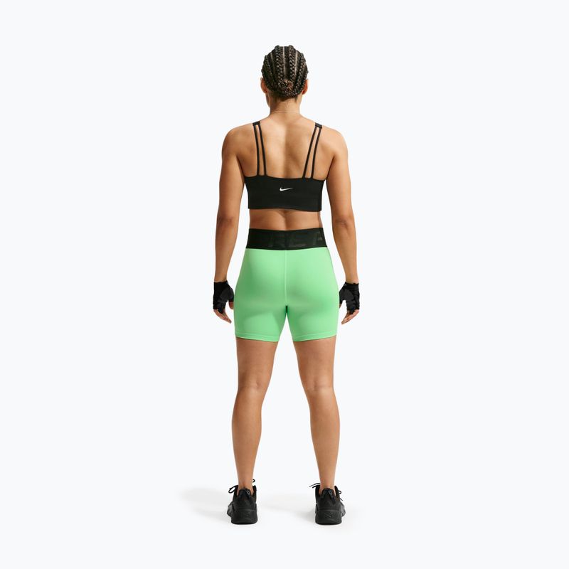 Damen Trainingsshorts Nike Pro Sculpt illusion green/cucumber calm/black/black 3