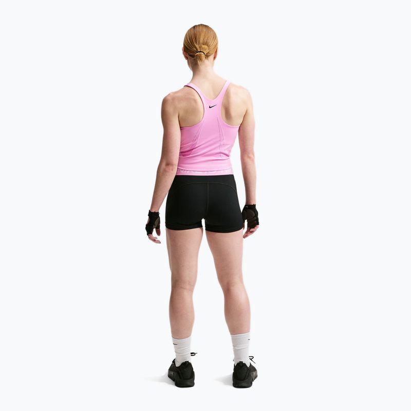Damen-Trainingsshirt Nike Pro Sculpt pink rise/black 3