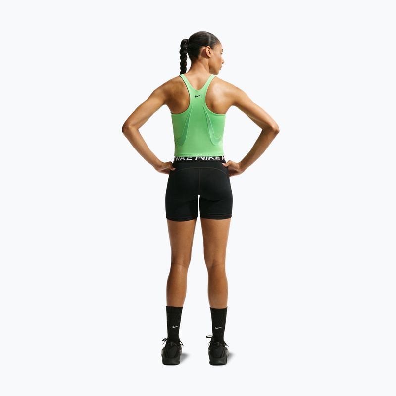 Damen-Trainingsshirt Nike Pro Sculpt illusion green/cucumber calm/black 2