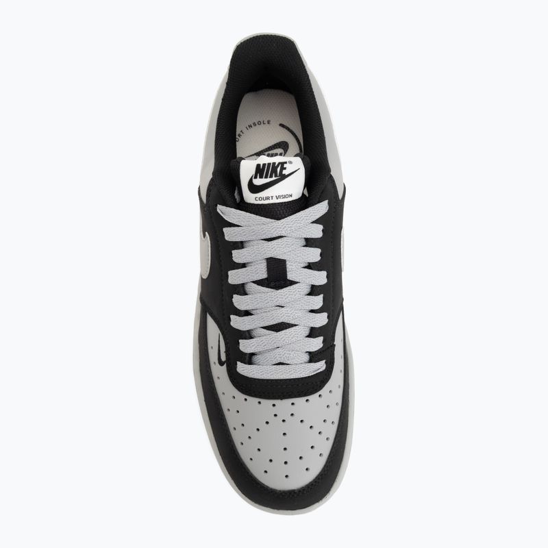 Herren Schuhe Nike Court Vision Low black/light smoke grey/sail/light smoke grey 5