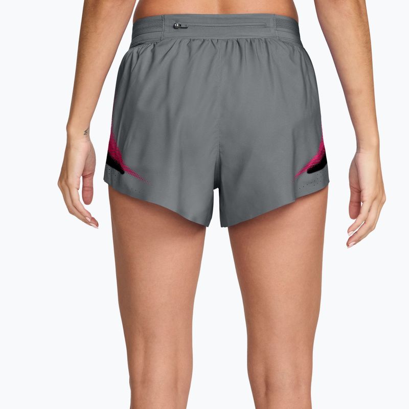 Damen-Laufshorts Nike AeroSwift iron grey/white 2