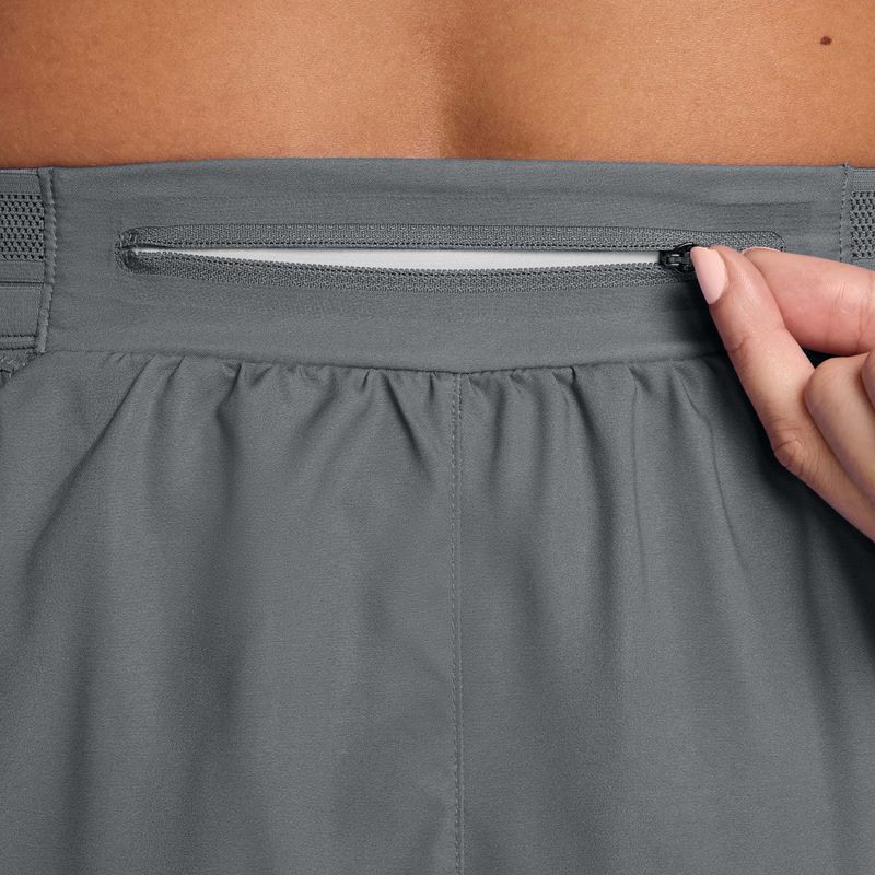 Damen-Laufshorts Nike AeroSwift iron grey/white 4