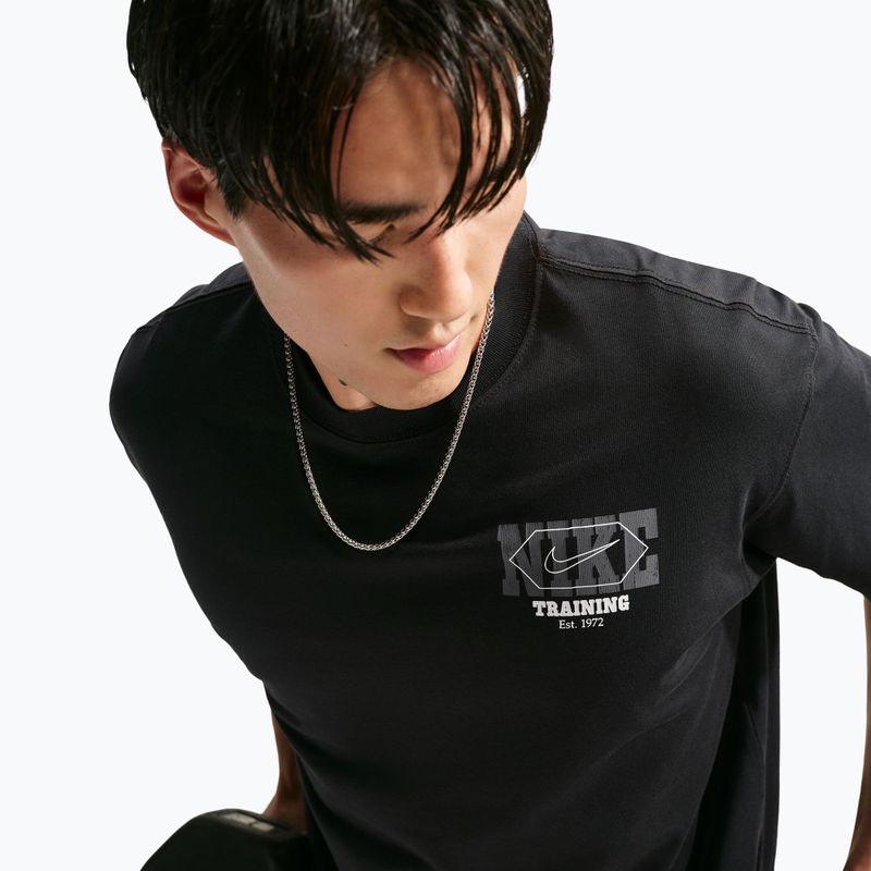 Trainings-T-Shirt Herren Nike Training black/white 4