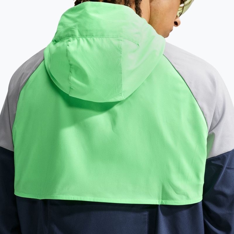 Laufjacke für Herren Nike Impossibly Light Windrunner midnight navy/illusion green/wolf grey 5
