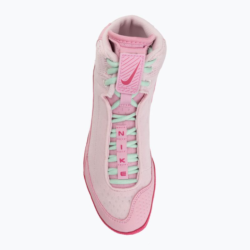 Ringerschuhe Nike Inflict 4 pink foam/desert pink/pink rise/rrtic green 5