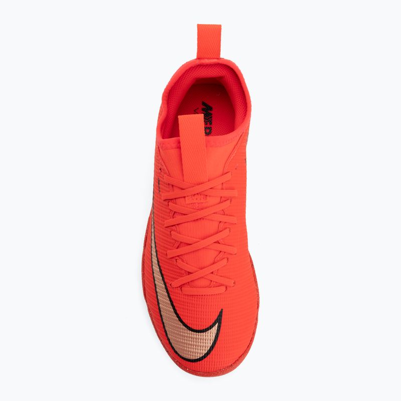 Kinder-Fußballschuhe Nike Jr. Mercurial Vapor 17 Academy bright crimson/blur 5