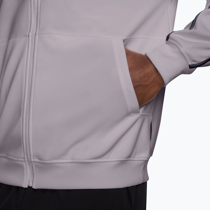 Herren Tennis-Sweatshirt Nike Court Heritage silver lilac/gridiron 3