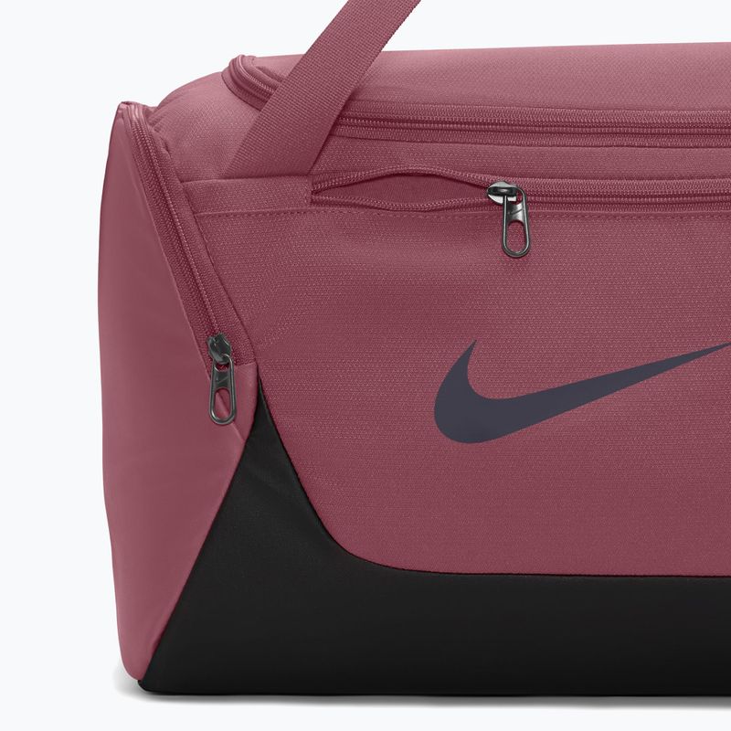 Torba treningowa Nike Brasilia Duffel Extra Small 24 l pink smoke/black/gridiron 6