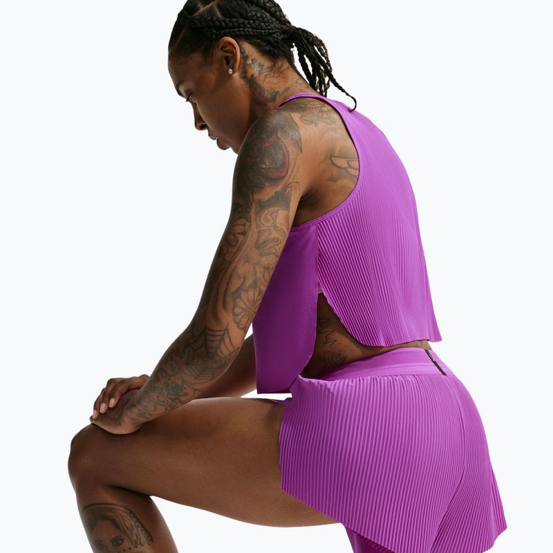 Damen-Laufshirt Nike AeroSwift Dri-Fit ADV vivid purple/purple pulse 5
