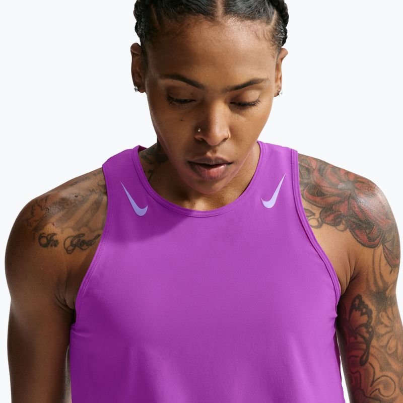 Damen-Laufshirt Nike AeroSwift Dri-Fit ADV vivid purple/purple pulse 6