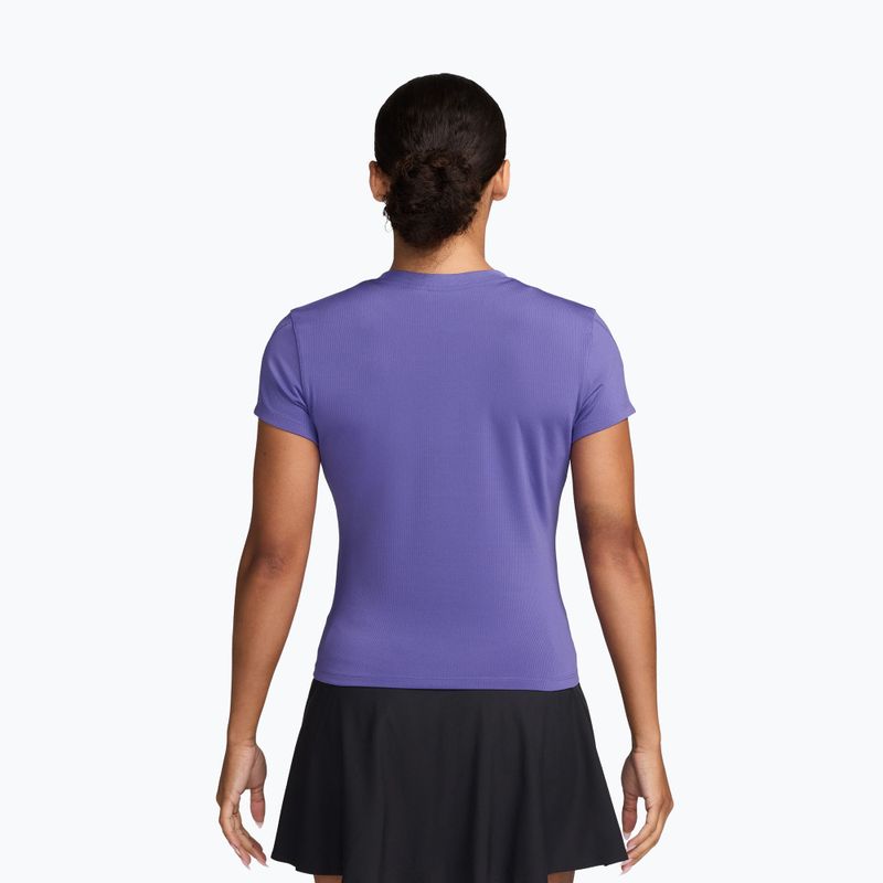 Damen Tennis-Shirt  Nike Court Advantage dark iris/white 2