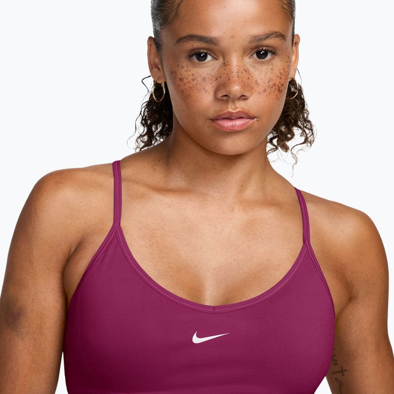 Sport-BH Nike Pro Seamless Light Support true berry/white 3