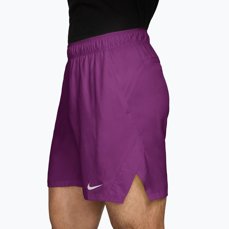 Herren-Tennisshorts Nike Court Victory bold berry/white 3
