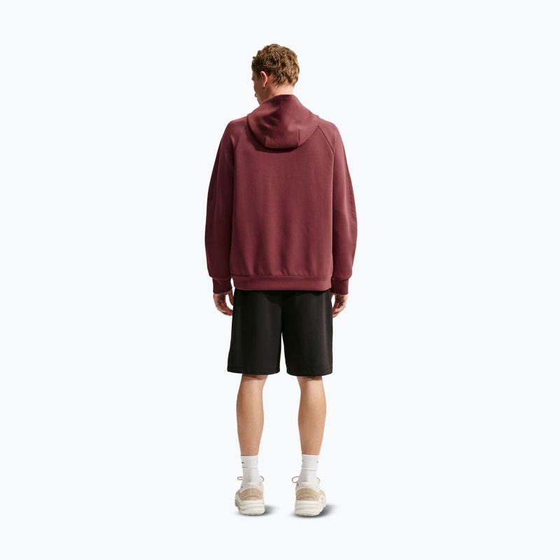 Herren-Trainingssweatshirt Nike 24.7 ImpossiblySoft Light Boulder/Black/Burgundy Crush 3