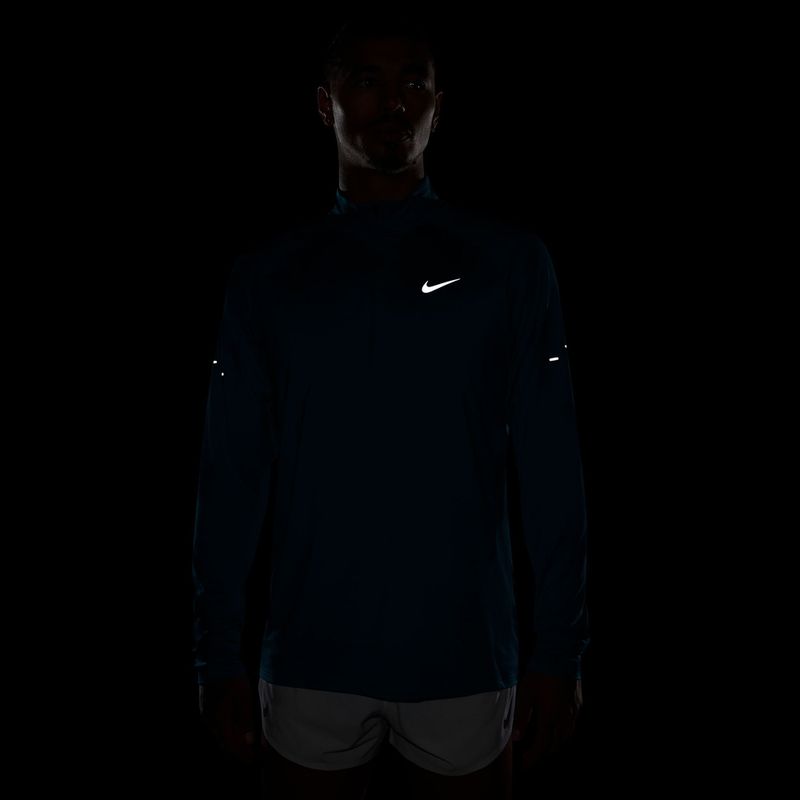 Laufsweatshirt für Herren Nike Stride 1/4 Zip Dri-Fit bright spruce 4