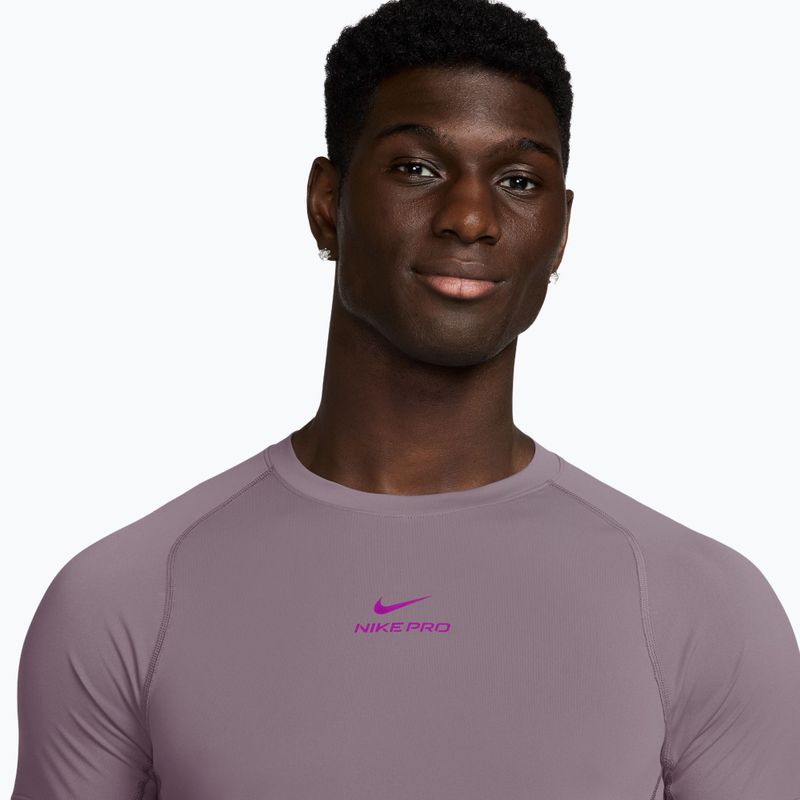 Trainings-T-Shirt Herren Nike Pro Training Dri-Fit purple smoke/light violet ore/vivid purple 3