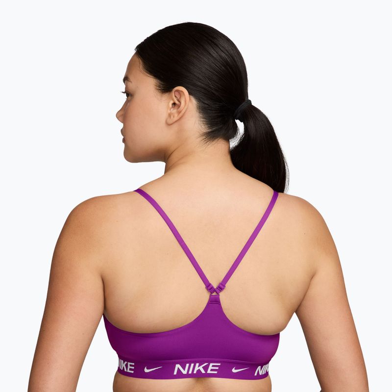Damen-Sport-BH Nike Dri-Fit Indy Light Support vivid purple 2