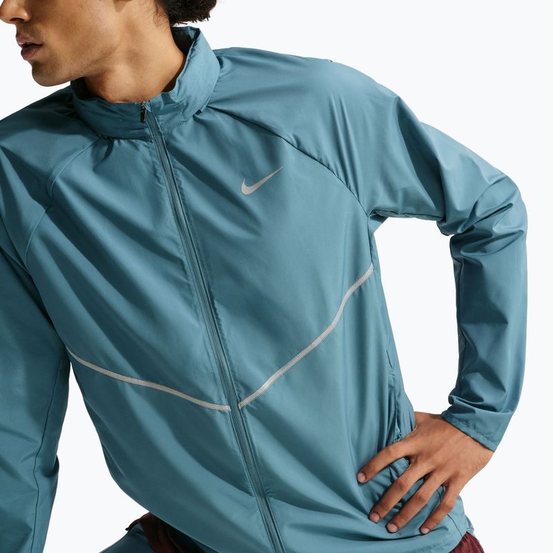 Laufjacke für Herren Nike Miler Repel UV smokey blue/smokey blue 5