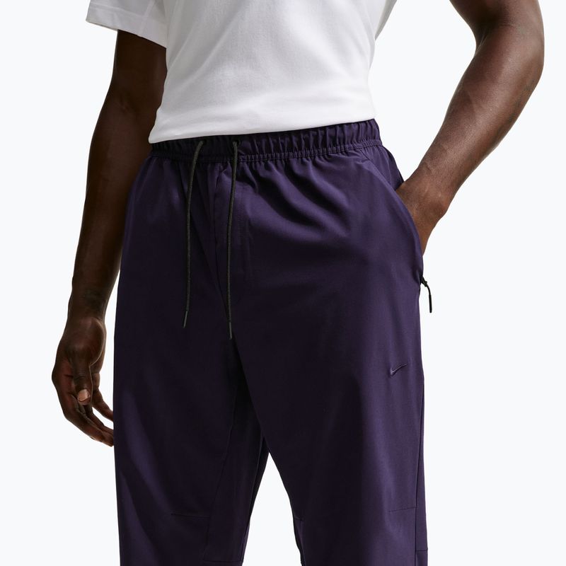 Herrenhose Nike Unlimited Dri-Fit Zippered Cuff Purple Dynasty/Black/Purple Dynasty 5