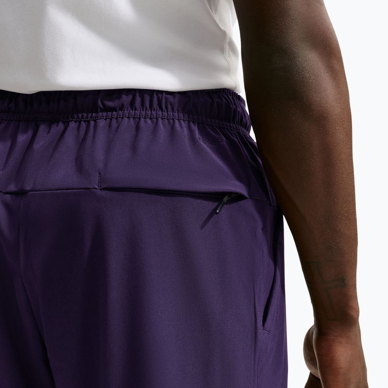 Herrenhose Nike Unlimited Dri-Fit Zippered Cuff Purple Dynasty/Black/Purple Dynasty 6