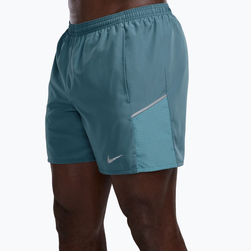 Herren-Laufshorts Nike Miler Dri-Fit 2in1 5" IF2044 smokey blue/cerulean 3