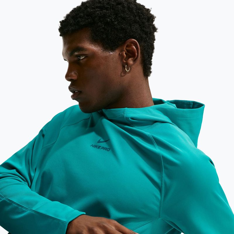 Herren-Trainingssweatshirt Nike Pro energy/bright spruce 5