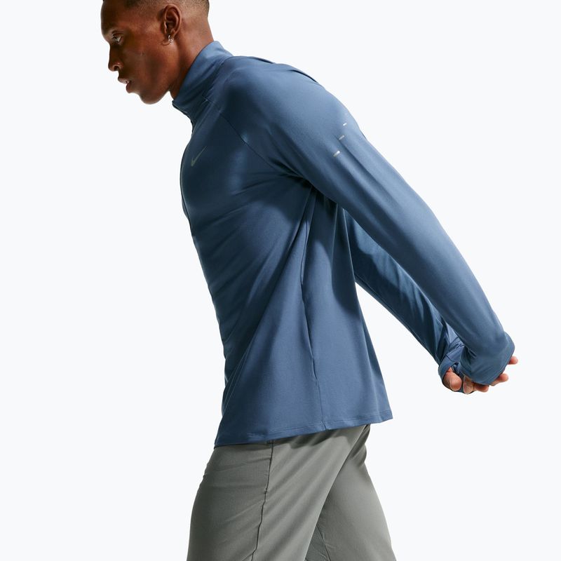 Laufsweatshirt für Herren Nike Stride 1/4 Zip Dri-Fit new slate 5