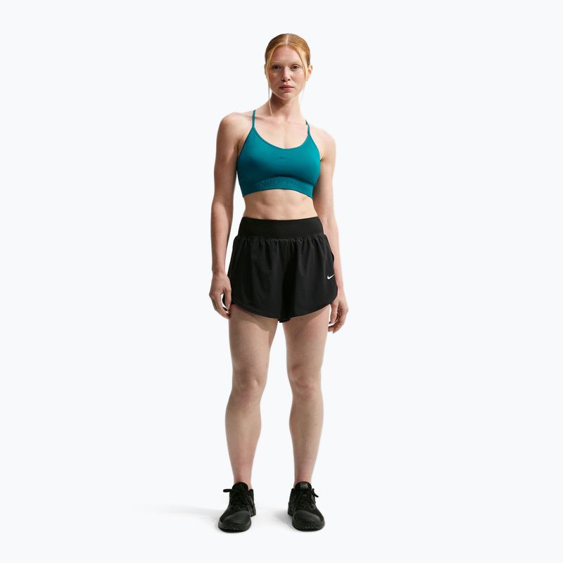 Damen-Sport-BH Nike Pro Seamless Light Support Sports Bra bright spruce 2