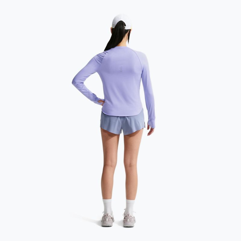 Damen-Laufshirt mit langen Ärmeln Nike Swift Dri-FIT UV LS purple pulse 3