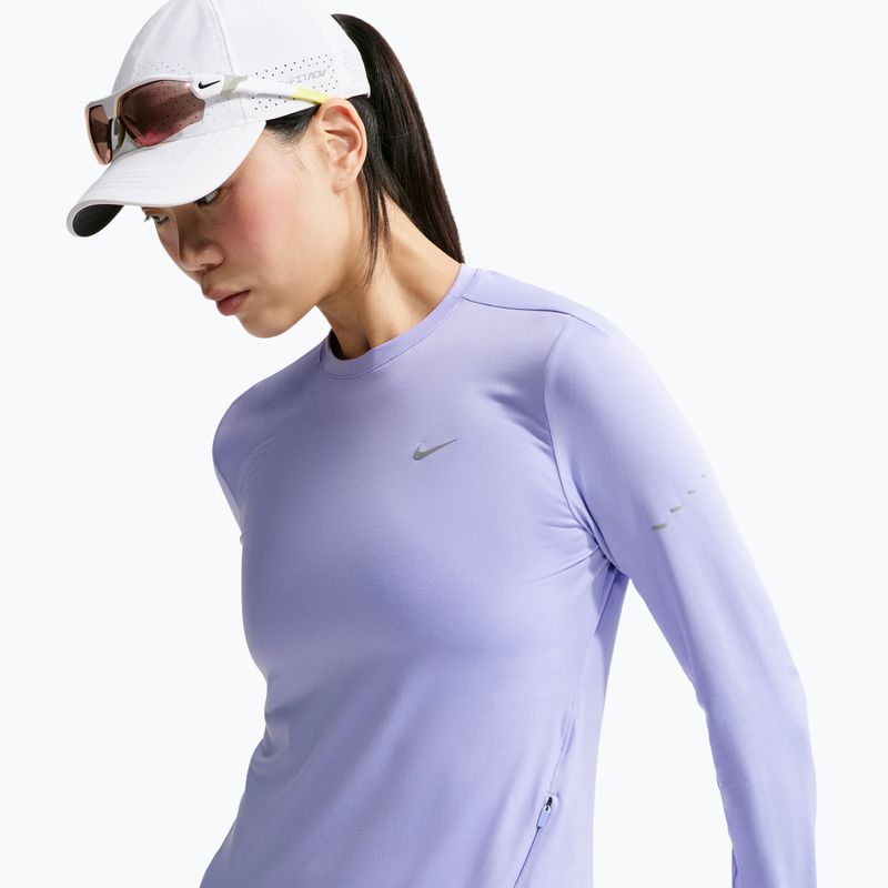 Damen-Laufshirt mit langen Ärmeln Nike Swift Dri-FIT UV LS purple pulse 5