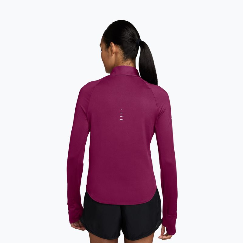 Laufpullover für Damen Nike Swift Dri-FIT UV 1/4-Zip true berry 2