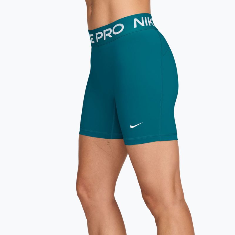 Damen-Shorts Nike Pro 365 bright spruce/white 3