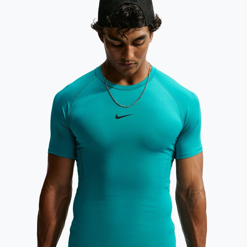 Trainings-T-Shirt Herren Nike Pro Dri-Fit Tight SS Fitness energy/black 4