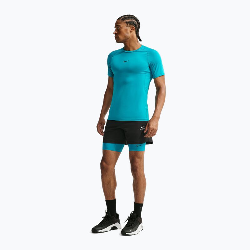 Herren-Trainingsshorts Nike Pro Dri-Fit Fitness Long energy/black 4