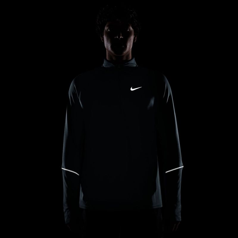 Laufsweatshirt für Herren Nike Miler Dri-Fit UV 1/2 Zip smokey blue 4