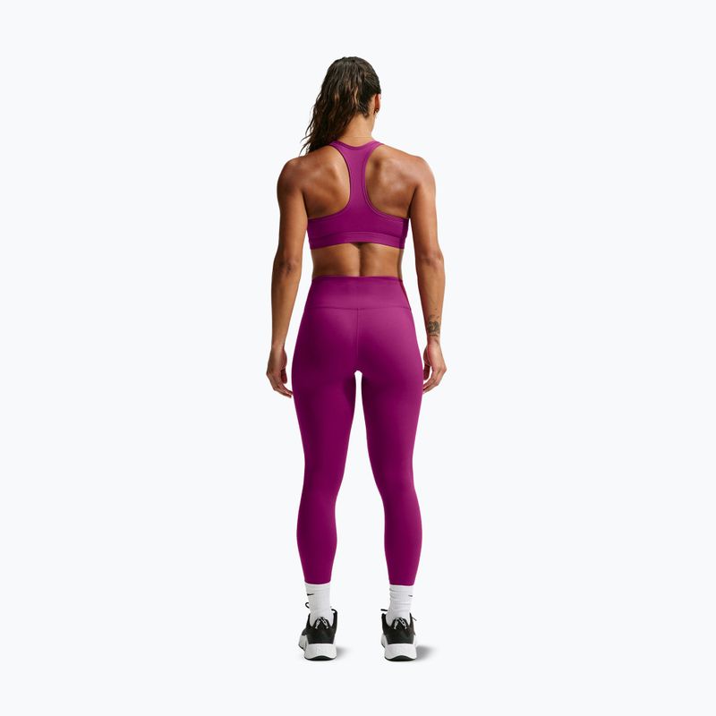 Damen-Sport-BH Nike Swoosh Medium Support true berry/white 3