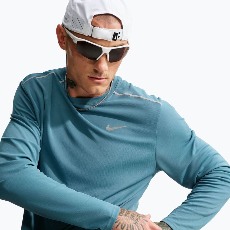 Lauf-Langarmshirt für Herren Nike Miler Dri-Fit UV smokey blue 5