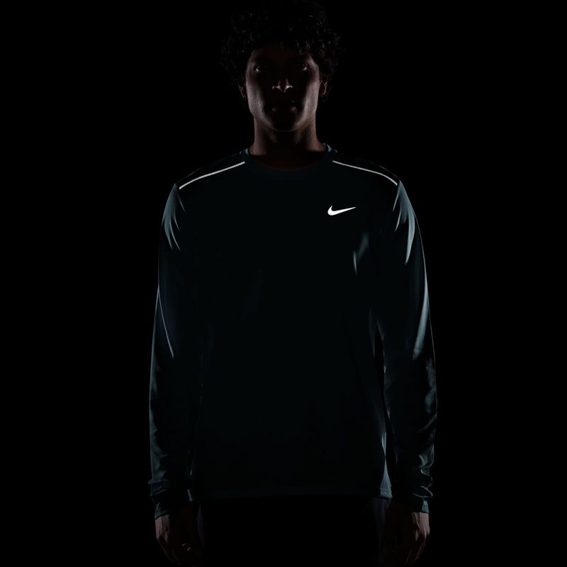 Lauf-Langarmshirt für Herren Nike Miler Dri-Fit UV smokey blue 7