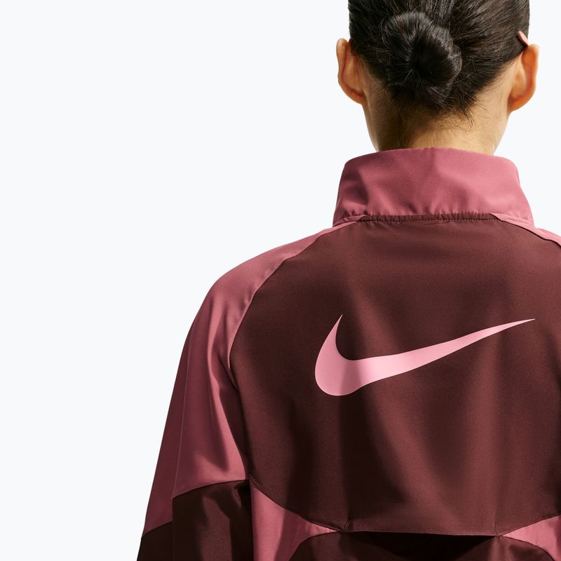 Damen-Laufjacke Nike Tempo mystic dates/pink smoke/rust pink/peony 7