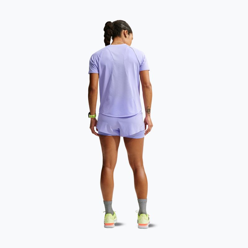 Damen-Laufshorts Nike Swift Mid-Rise 2in1 purple pulse 3