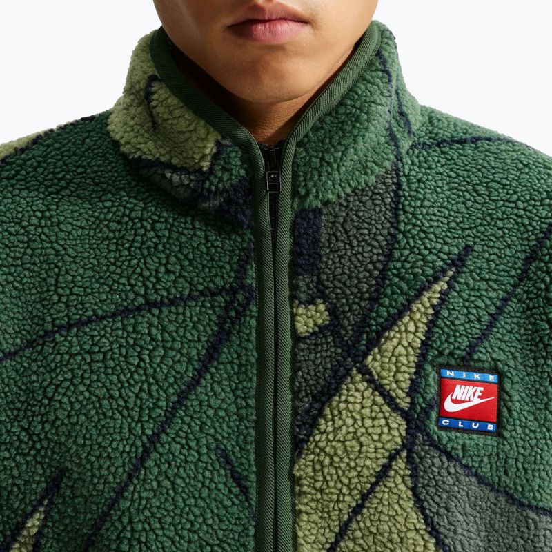 Herrenjacke Nike Club Winterized Full-Zip fir/light smoke grey 5