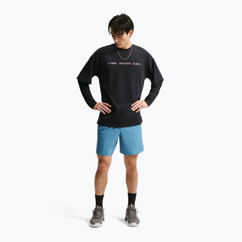 Trainings-T-Shirt Herren Nike N.A.C. black/purple smoke 2