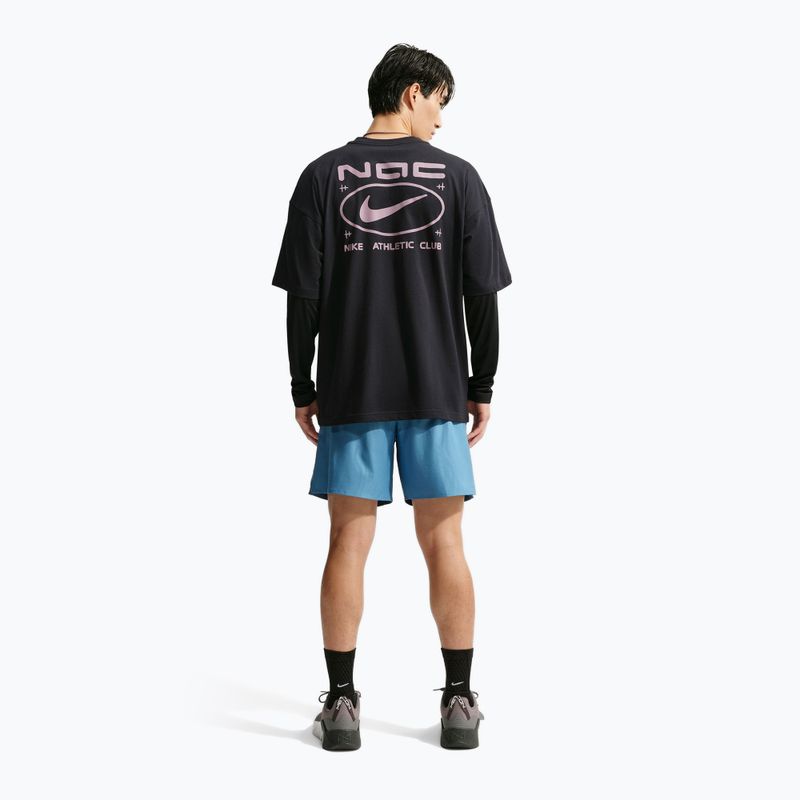 Trainings-T-Shirt Herren Nike N.A.C. black/purple smoke 3