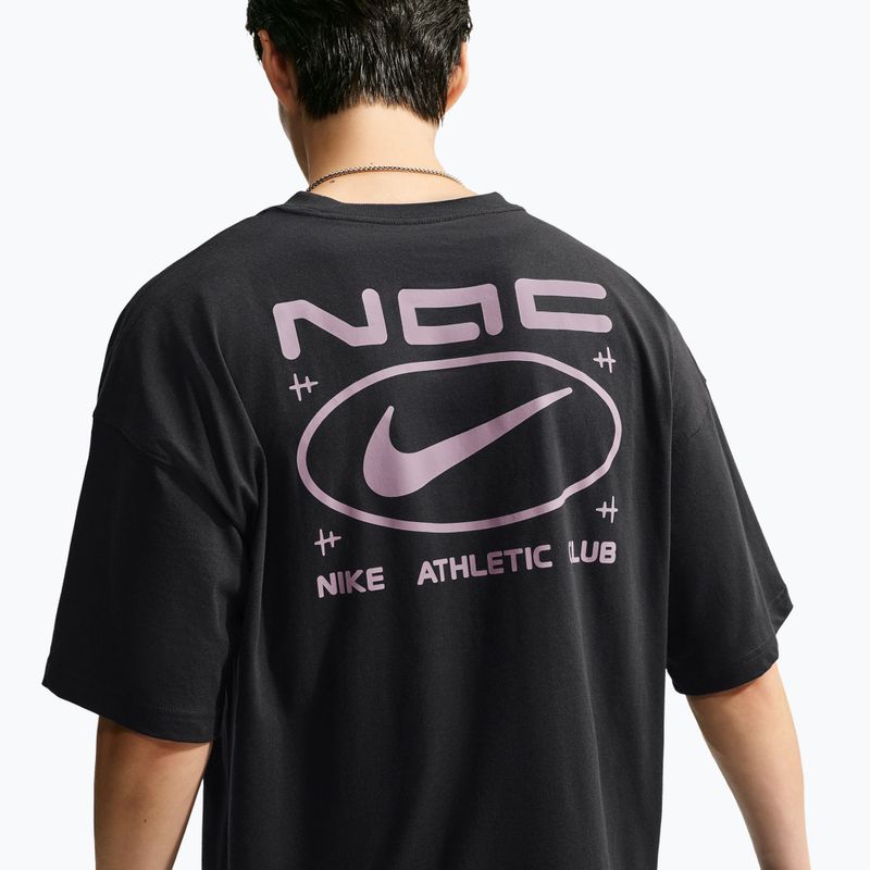 Trainings-T-Shirt Herren Nike N.A.C. black/purple smoke 5