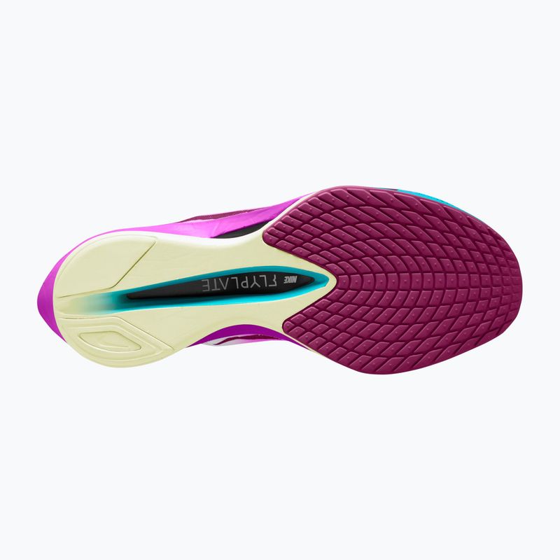 Laufschuhe für Damen Nike Vaporfly 4 white/energy/vivid purple/true berry 3